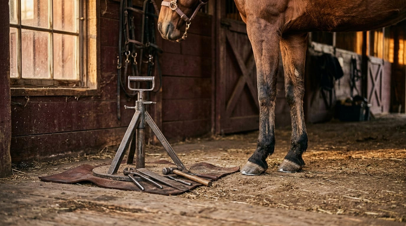 When Is He Due Again? Making Peace With the Farrier-and-Vet Juggle